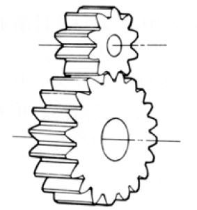 Spur Gear internal of Gear Motor