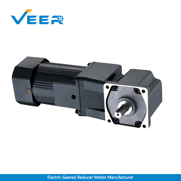 40W to 140W 5GU AC Right Angle Gear Reducer Motor, Solid Shaft Right Angle Geared Motor, Hollow Shaft Right Angle Geared Motor, Geared Motor Manufacturer, High-performance Gear Motor, VEER Geared Motor