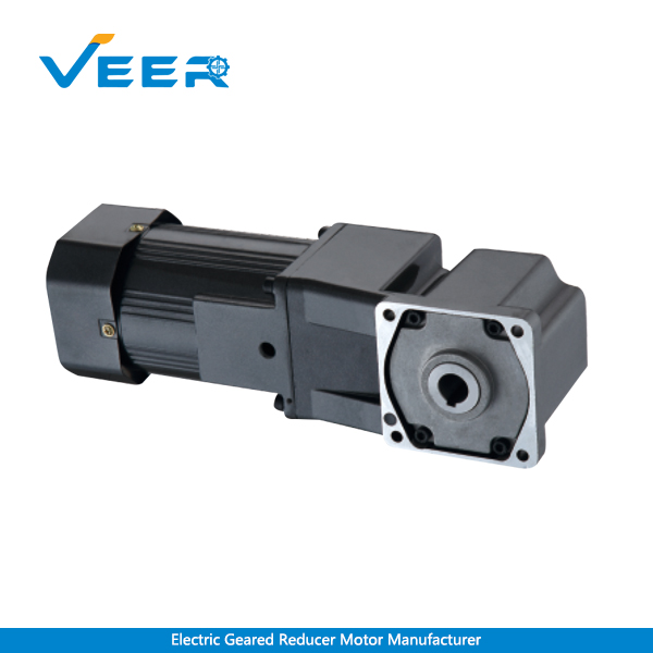 120W to 30W 6GU AC Right Angle Gear Reducer Motor, Solid Shaft Right Angle Geared Motor, Hollow Shaft Right Angle Geared Motor, Geared Motor Manufacturer, High-performance Gear Motor, VEER Geared Motor