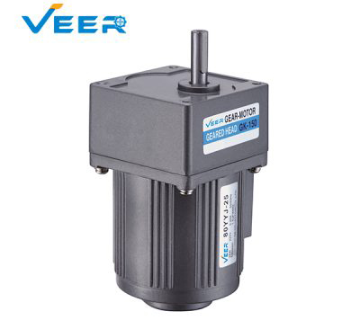 25W Small AC Gear Reducer Motor, Geared Motor, Geared Motor Manufacturer, High-performance Gear Motor, VEER Geared Motor