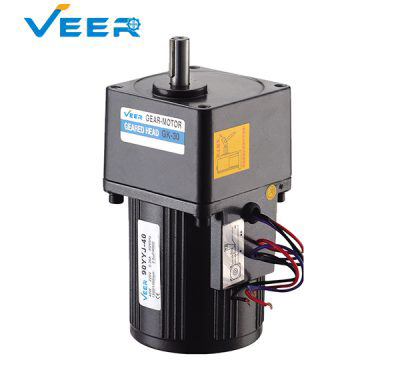 40W Small AC Gear Reducer Motor, Geared Motor, Geared Motor Manufacturer, High-performance Gear Motor, VEER Geared Motor