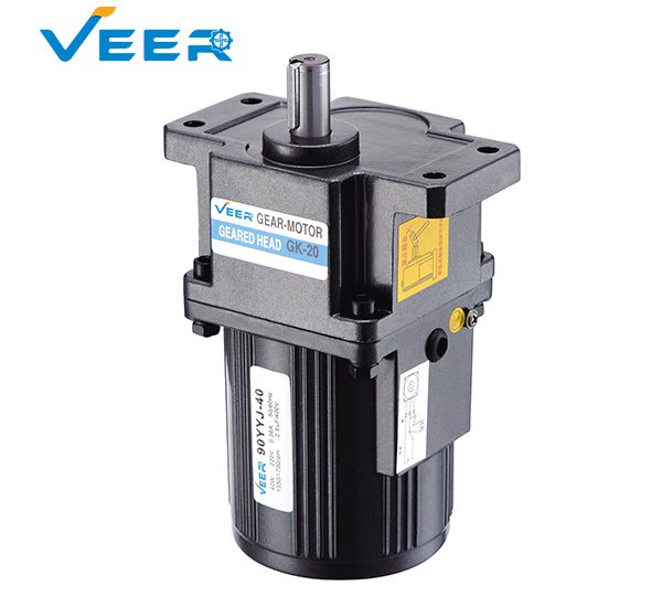 40W GS Small AC Gear Reducer Motor, Geared Motor, Geared Motor Manufacturer, High-performance Gear Motor, VEER Geared Motor