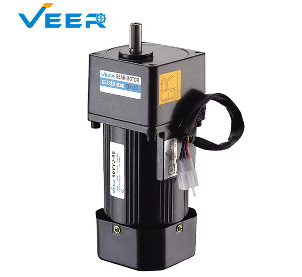 90W GK Small AC Gear Reducer Motor, Geared Motor, Geared Motor Manufacturer, High-performance Gear Motor, VEER Geared Motor